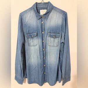 Sonoma Light Blue Denim Shirt